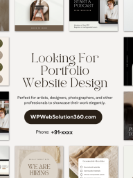 portfolio website design