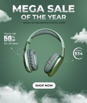Social Media Post _ Headphone Post _ Facebook post