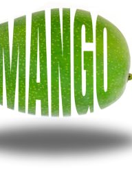 adobe photoshop design- mango text design