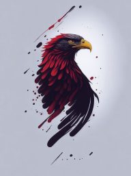 illustrator image-vector art of an eagle